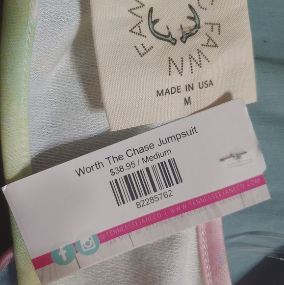 Tie dye Jumpsuit/romper - Picture 2 of 3